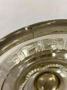 Antique EAPG Presses Glass Oil Lamp