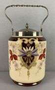 Antique Ornate Porcelain Tobacco Jar