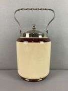 Antique Ornate Porcelain Tobacco Jar