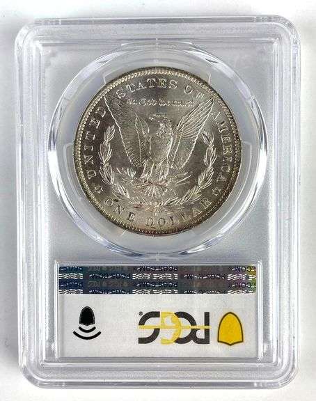 PCGS Graded 1884-O US $1 Morgan Silver Dollar MS63