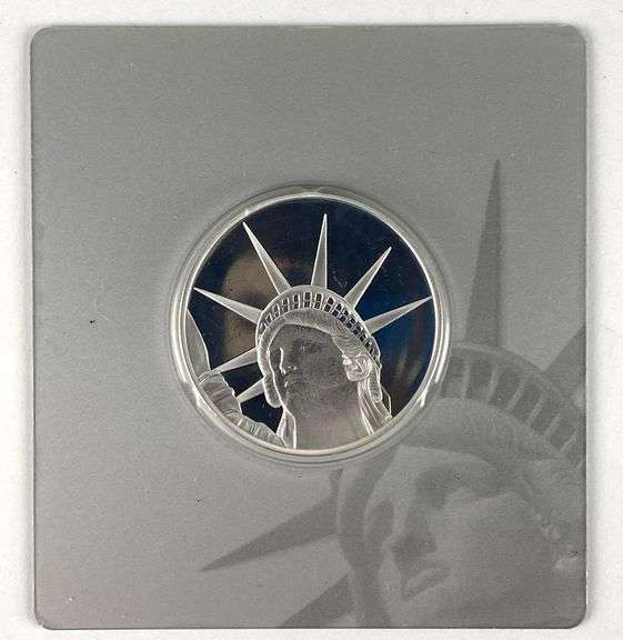 2019 Solomon Islands Liberty $4 1.5 oz .999 Silver Coin
