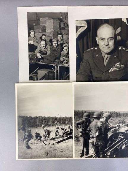 Group of 6 Large WW2 US Military Photographs