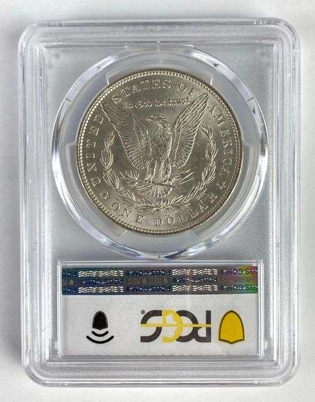 PCGS Graded 1885 US $1 Morgan Silver Dollar MS63