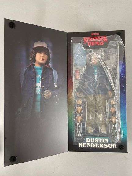 Three Zero Stranger Things Dustin Henderson Collectible Figure