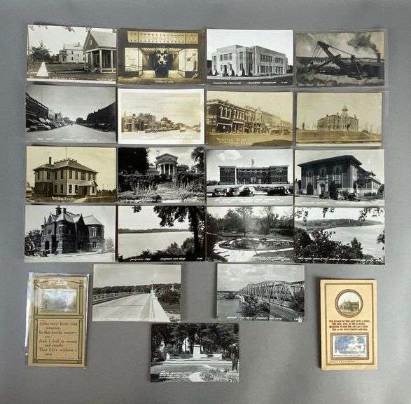 Postcards - 21 Real Photo Nebraska