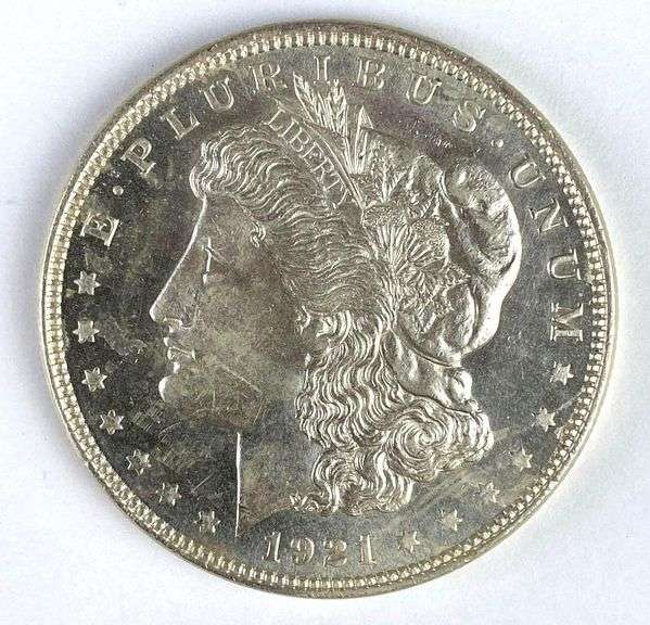 1921 US $1 Morgan Silver Dollar