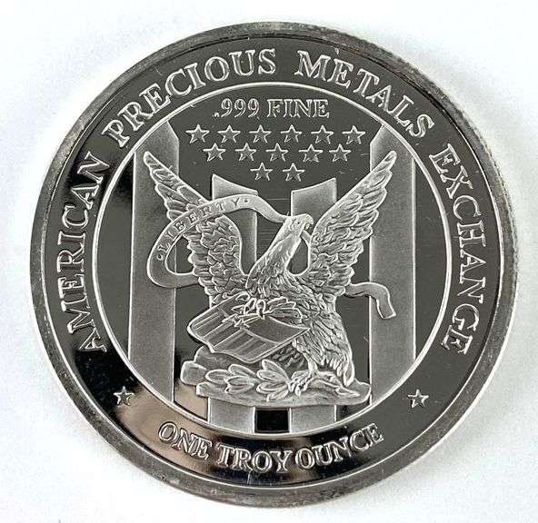 APMEX Liberty 1 oz .999 Fine Silver Round