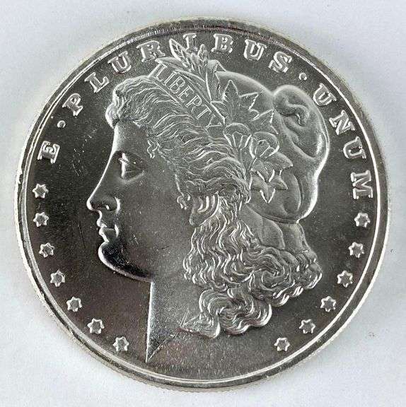 US Morgan Dollar Replica 1 oz .999 Fine Silver Round