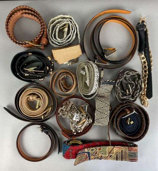 Group of Assorted Belts
