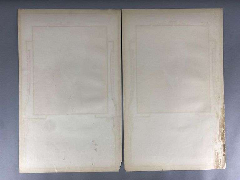 Group of 2 Franklin D Roosevelt Art Calendar Prints