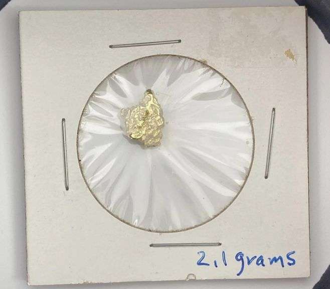 2.1 Grams Gold Nugget