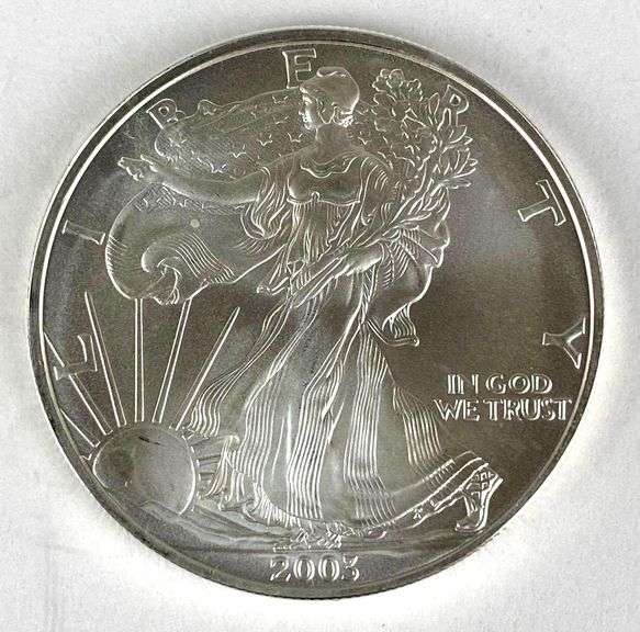 2003 US Mint American Silver Eagle 1 oz .999 Fine Silver