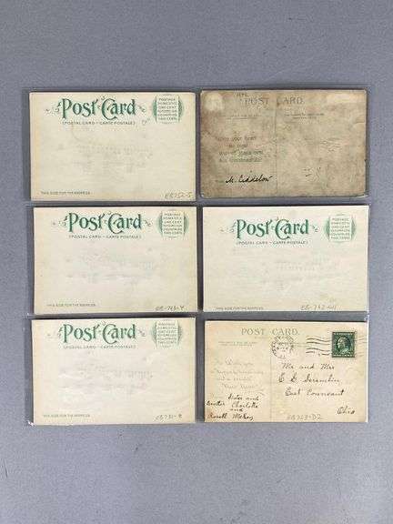 Postcards - 6 HTL Ships