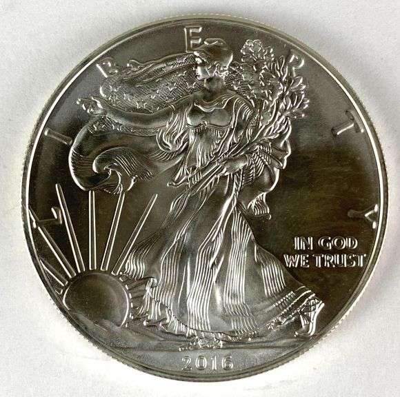 2016 US Mint American Silver Eagle 1 oz .999 Fine Silver