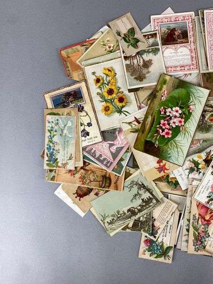 Group of Antique Trade and Greeting Cards