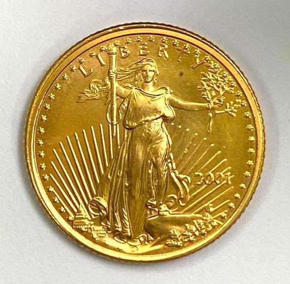 2001 US Mint $5 1/10th oz American Gold Eagle