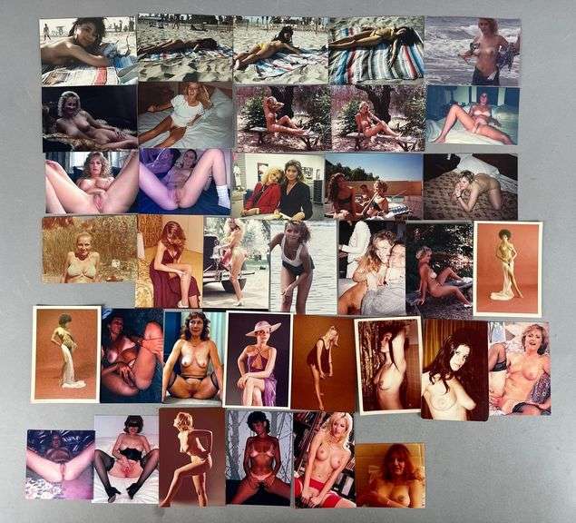 Group of Risque Nude Photos