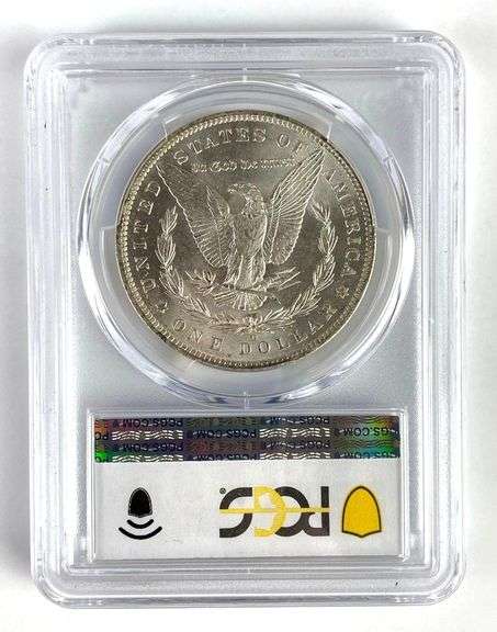 PCGS Graded 1885-O US $1 Morgan Silver Dollar MS63