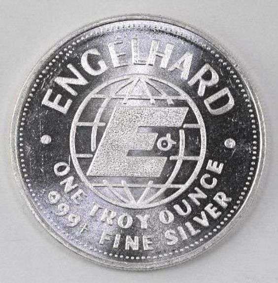 1984 Engelhard Prospector 1oz. .999 Fine Silver