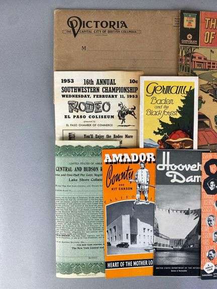 Group of Assorted Brochures