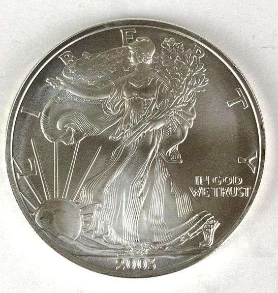 2003 US Mint American Silver Eagle 1 oz .999 Fine Silver