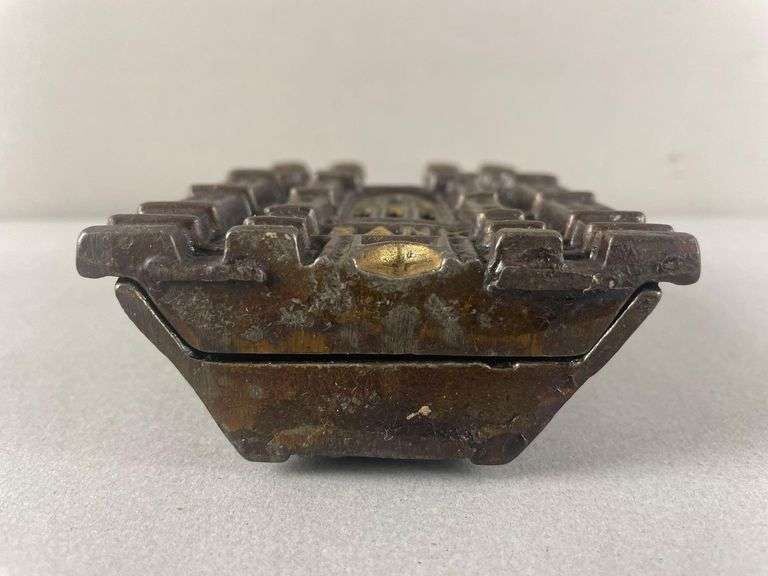 Antique Westminster Abbey Cast Iron Bank