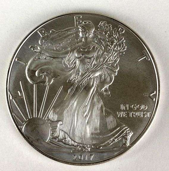 2017 US Mint American Silver Eagle 1 oz .999 Fine Silver