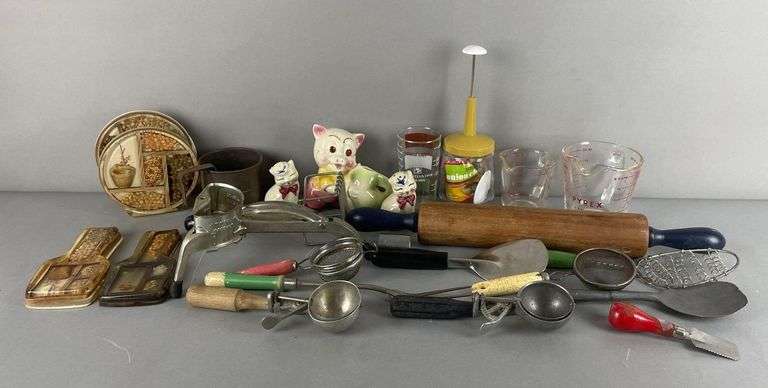 Group of Vintage Kitchen Utensils