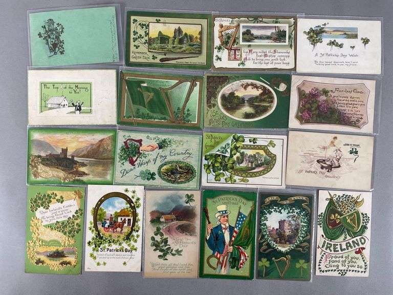 Postcards - Approximately 150 St. Patrick's Day
