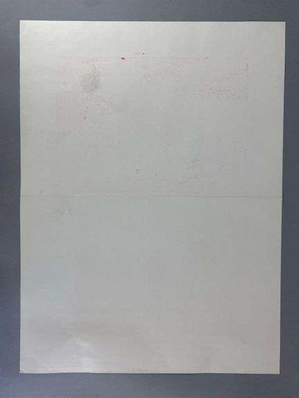 NOS January 1930 Thos D Murphy Co. Red Oak Iowa Advertising Art Calendar Sample