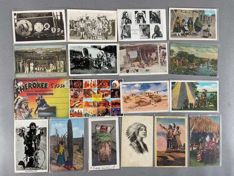 Postcards - 330+ Native American