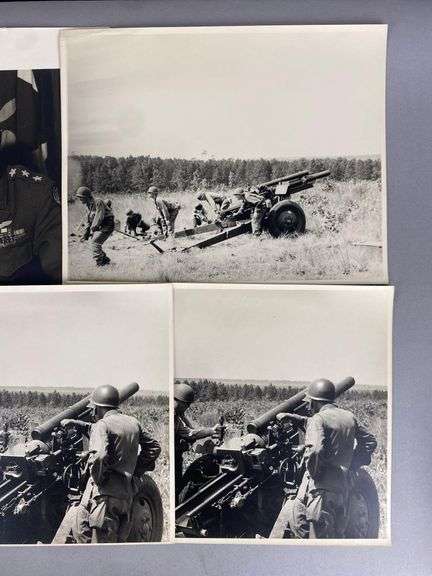 Group of 6 Large WW2 US Military Photographs
