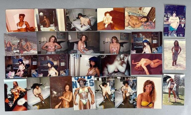 Group of Risque Nude Photos