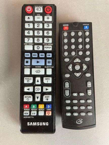 Group of 2 DVD Players with Remotes