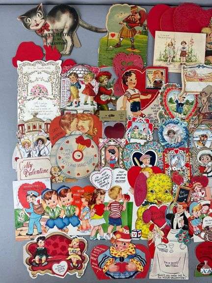 Group of Vintage Valentines