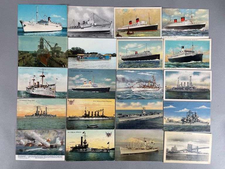 Postcards - 45+ Ships
