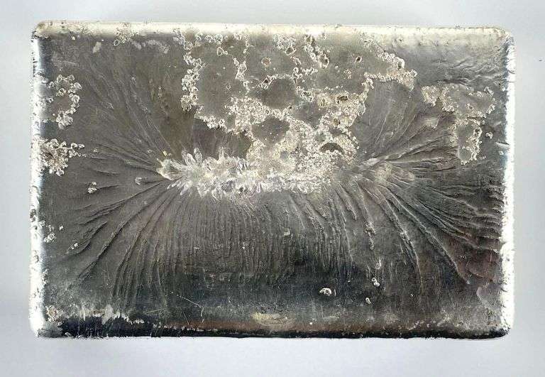 United 100.08 oz .999 Fine Silver Ingot/ Bar