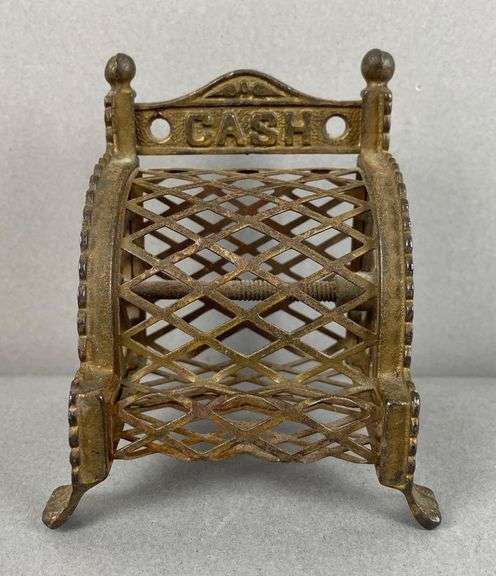 Antique Cast Iron Cash Register Bank