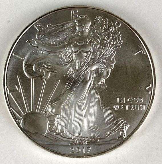 2017 US Mint American Silver Eagle 1 oz .999 Fine Silver