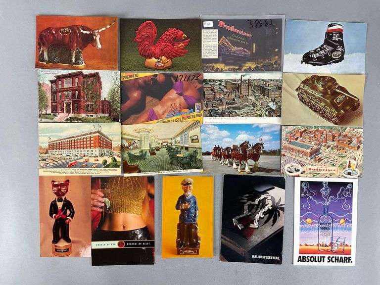 Postcards - 150+ Beer and Alcohol Advertising