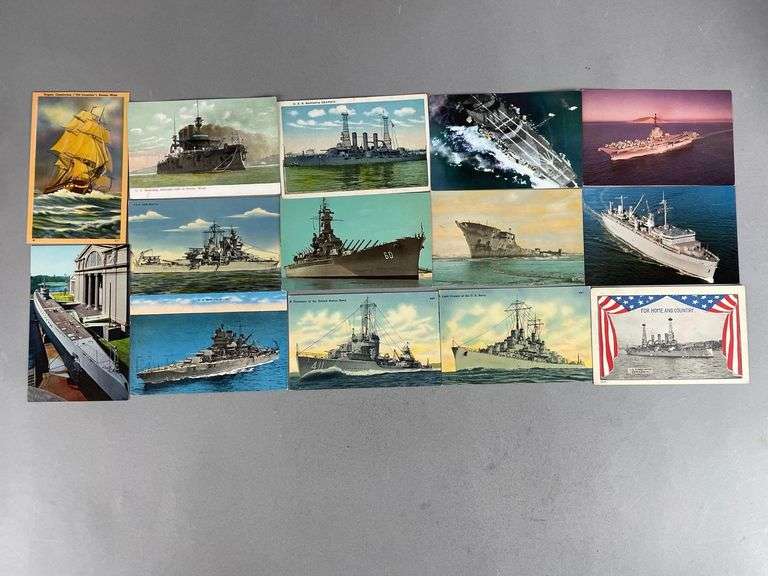 Postcards - 45+ Ships