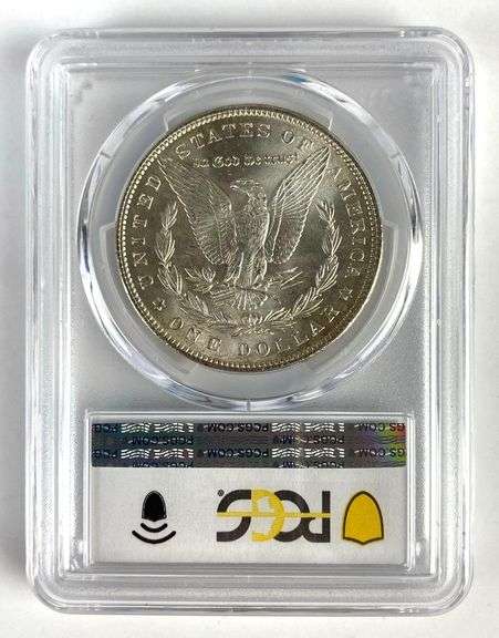 PCGS Graded 1887 US $1 Morgan Silver Dollar MS64