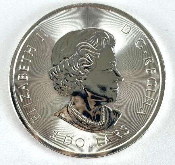 2019 Canada $2 Polar Bear 1/2 oz .999 Fine Silver