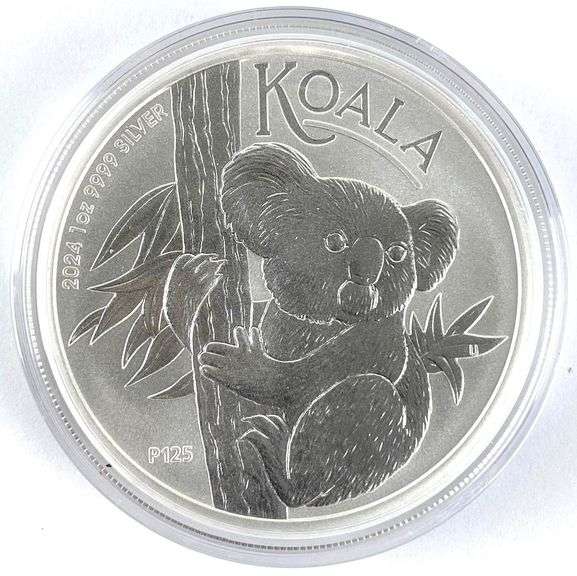 2024 Australia $1 Koala 1 oz .999 Silver Coin