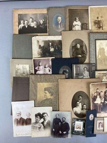Group of Antique Cabinet Cards and Photographs