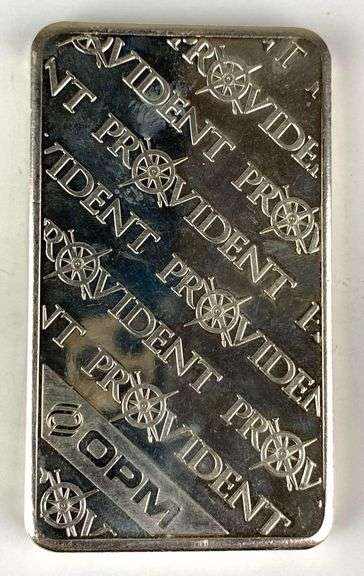 Provident Metals 10 oz .999 Fine Silver Ingot/ Bar