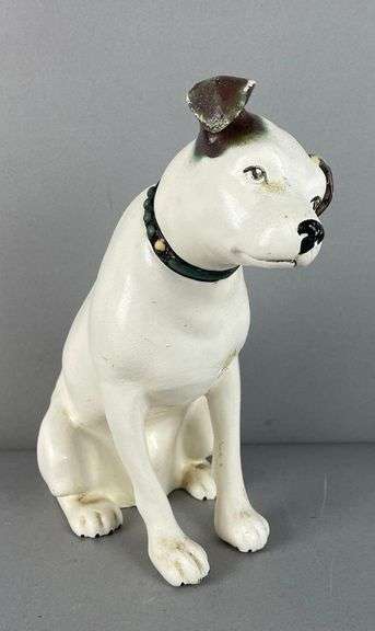 Vintage RCA Nipper Plastic Store Advertising Display Dog