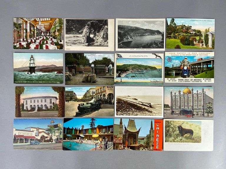 Postcards - 60+ California Cities