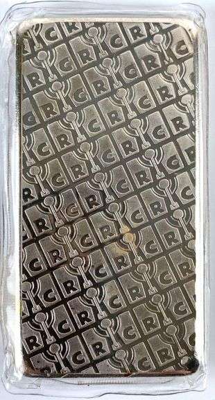 Republic Metals Corporation 10 oz .999 Fine Silver Ingot/ Bar