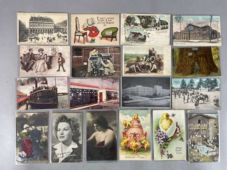 Postcards - 200+ Assorted